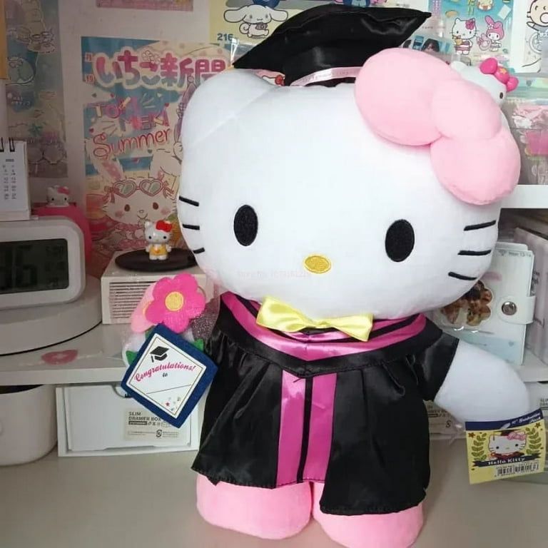 Hello kitty graduation Plush - Close Up | Pinky Promise