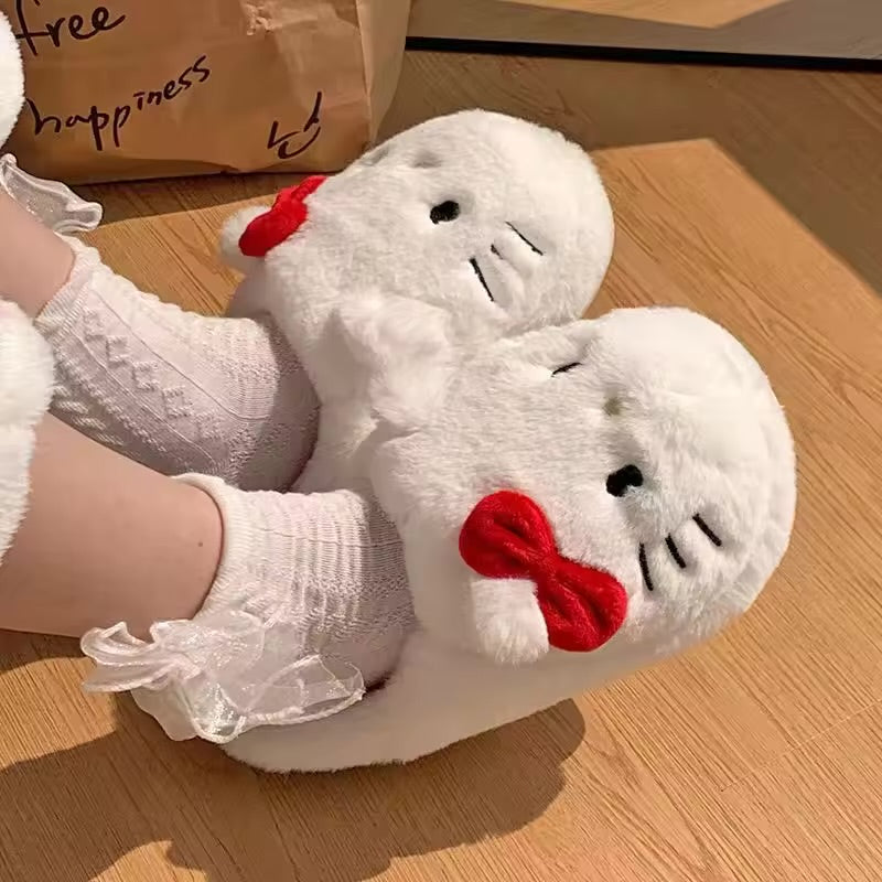 Hello kitty winter slippers | Pinky Promise