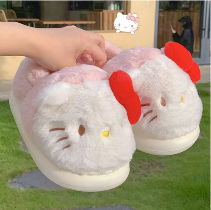 Hello kitty winter slippers | Pinky Promise