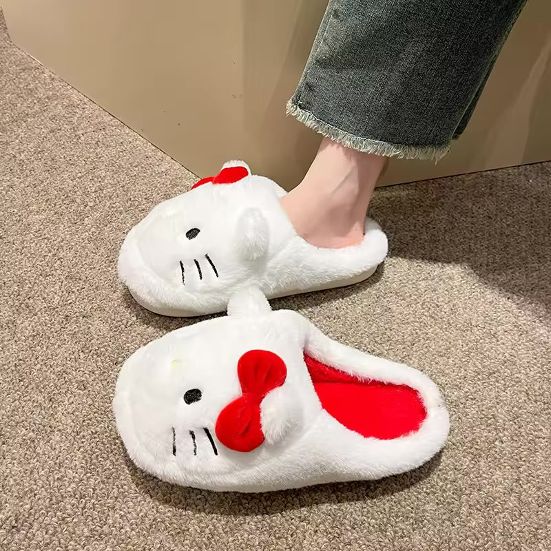 Buy Hello kitty winter slippers at Pinky Promise