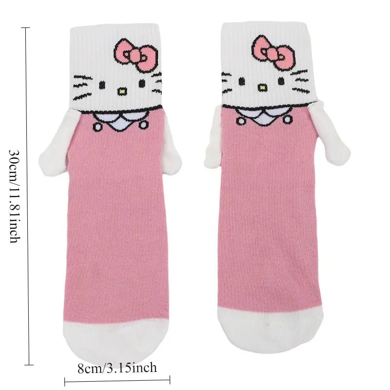 Holding hands Hello kitty socks - Photo 4 | Pinky Promise