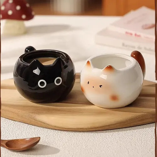 Buy Kawaii Chubby Cat Ceramic Mugs at Pinky Promise