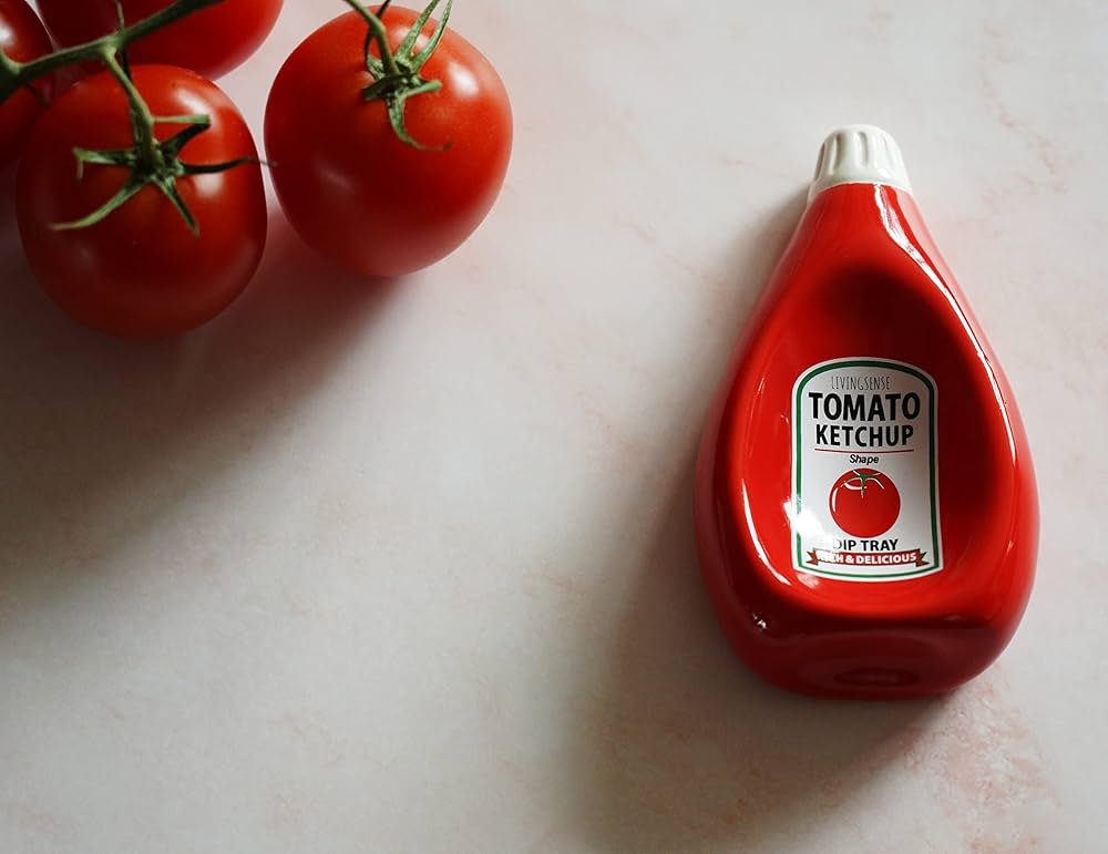 Ketchup Bottle Dip Tray - Close Up | Pinky Promise