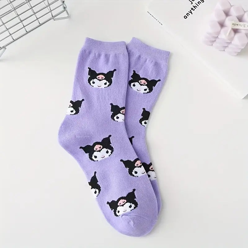 Kuromi socks - Close Up | Pinky Promise