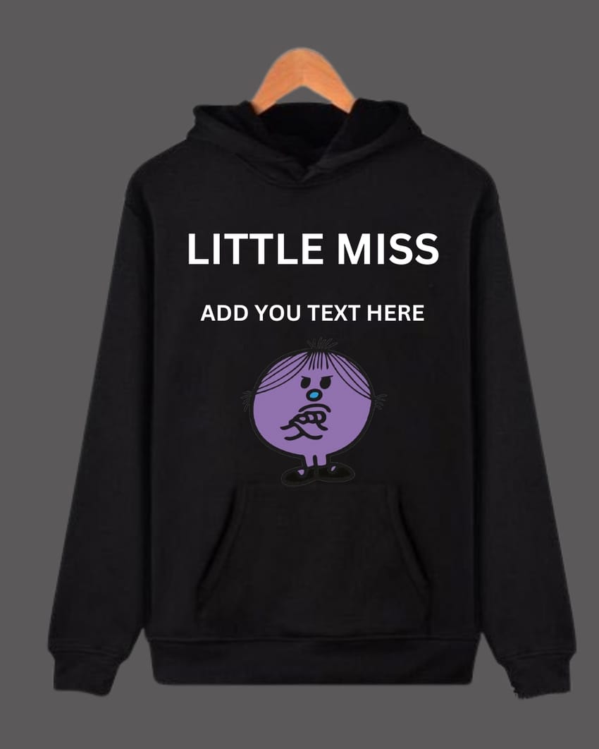 Little Miss Customizable Hoodie | Pinky Promise