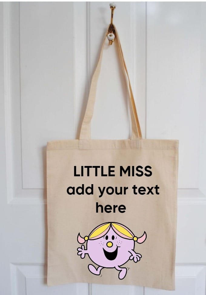Little miss customizable tote bag - Photo 5 | Pinky Promise