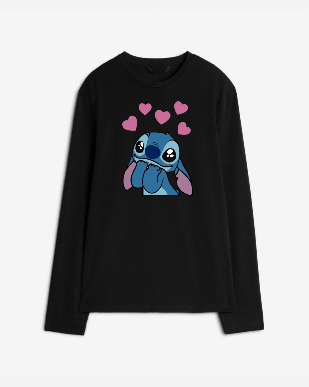 Long Sleeve stitch Cotton T-shirt | Pinky Promise
