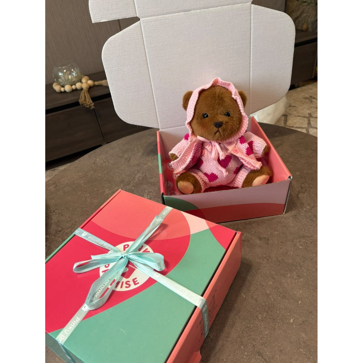 Love Me Bear Plush Toy – 28 cm
