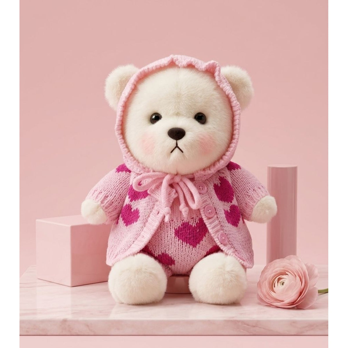 Love Me Bear Plush Toy – 28 cm