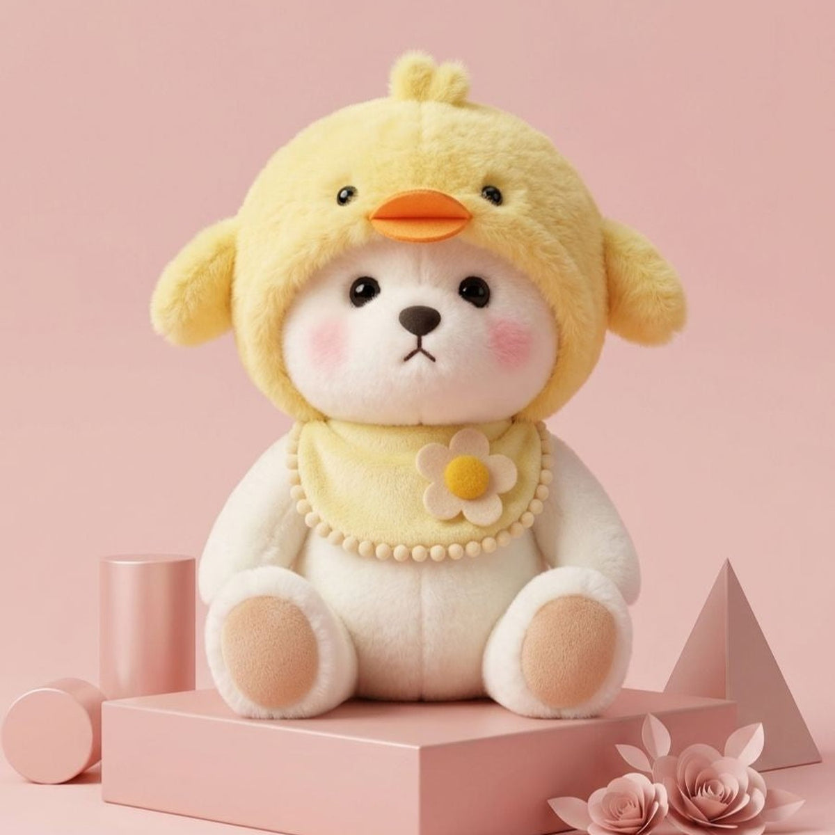 Love Me Bear Plush Toy – 28 cm