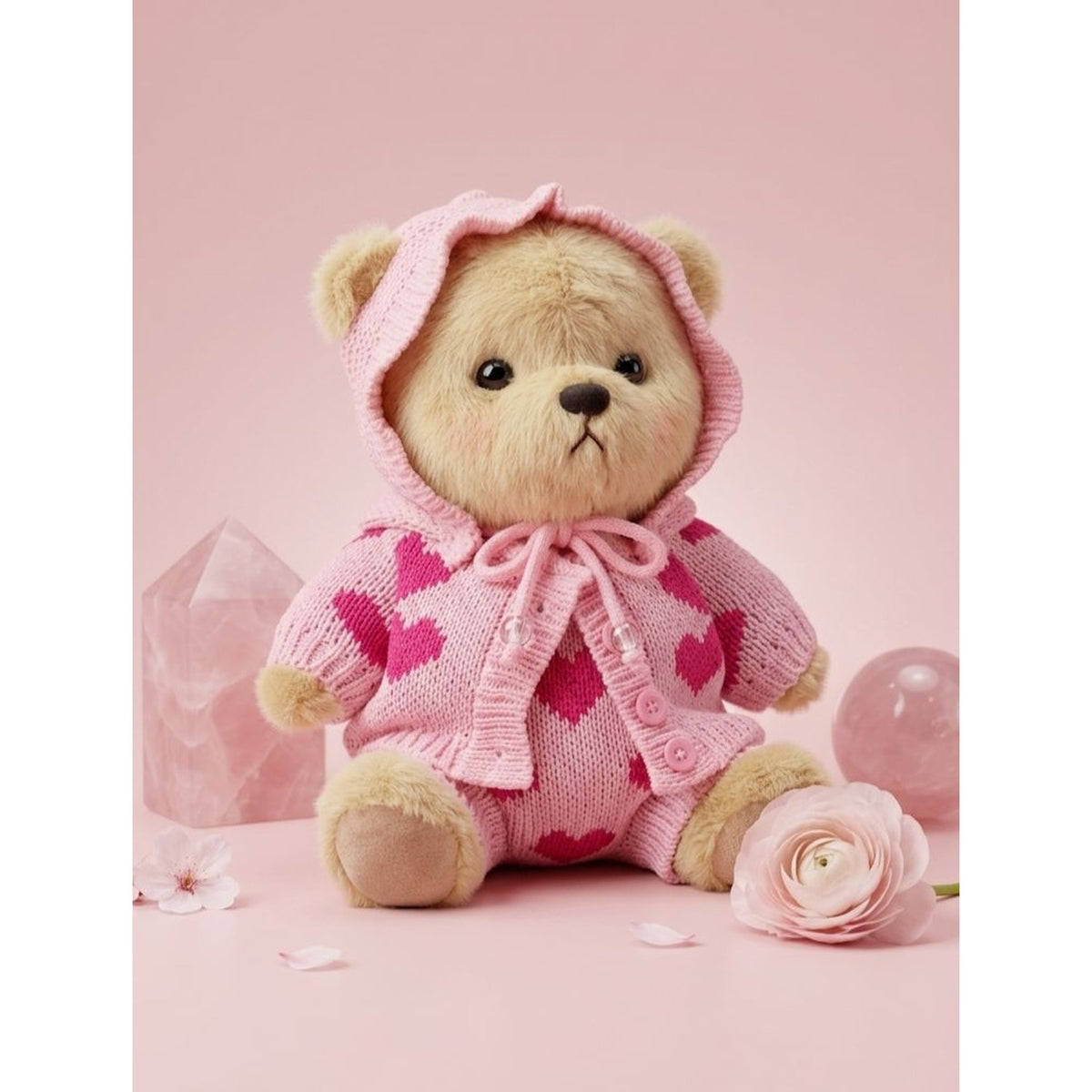 Love Me Bear Plush Toy – 28 cm