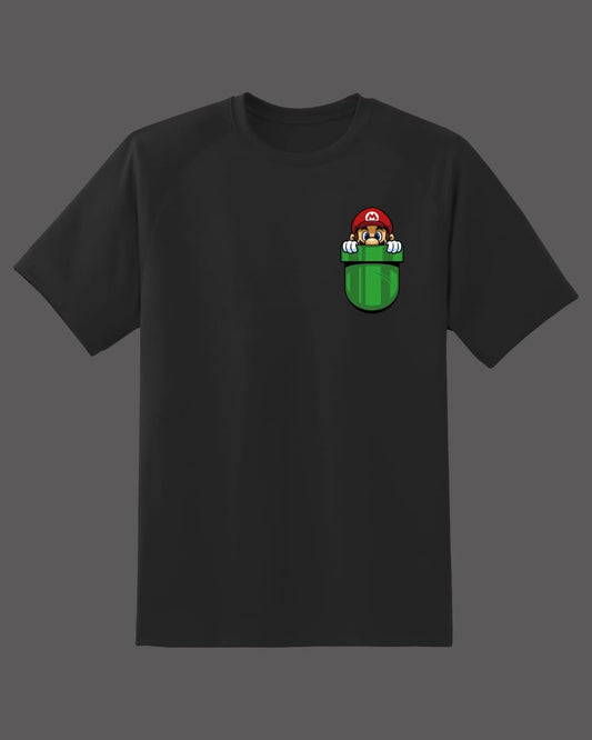 Buy Mario pocket T-shirt at Pinky Promise