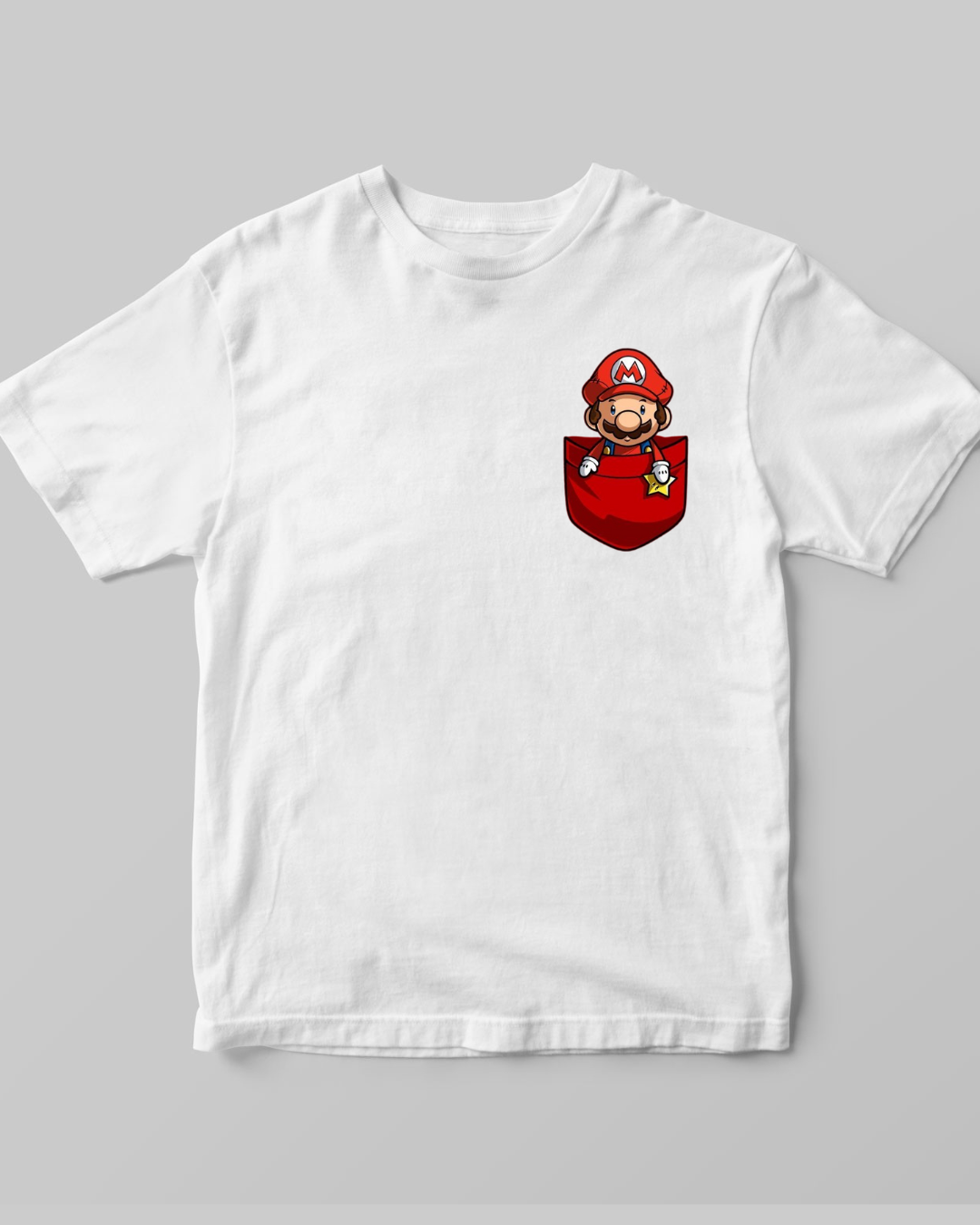 mario tshirt Kids Sizes | Pinky Promise