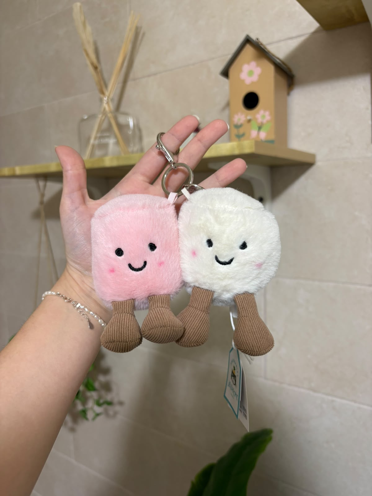 Marshmallow plush keychain - 10 cm - Photo 11 | Pinky Promise