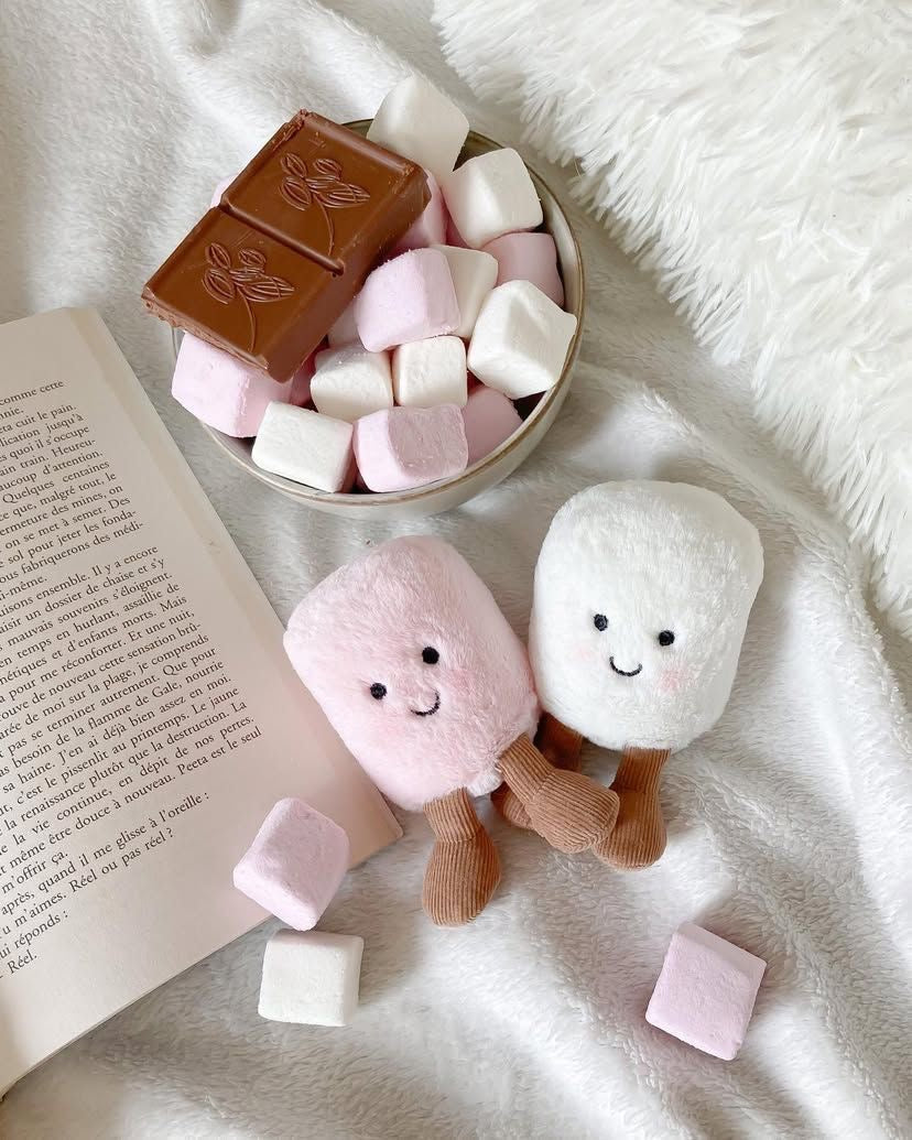 Marshmallow plush keychain - 10 cm - Photo 8 | Pinky Promise