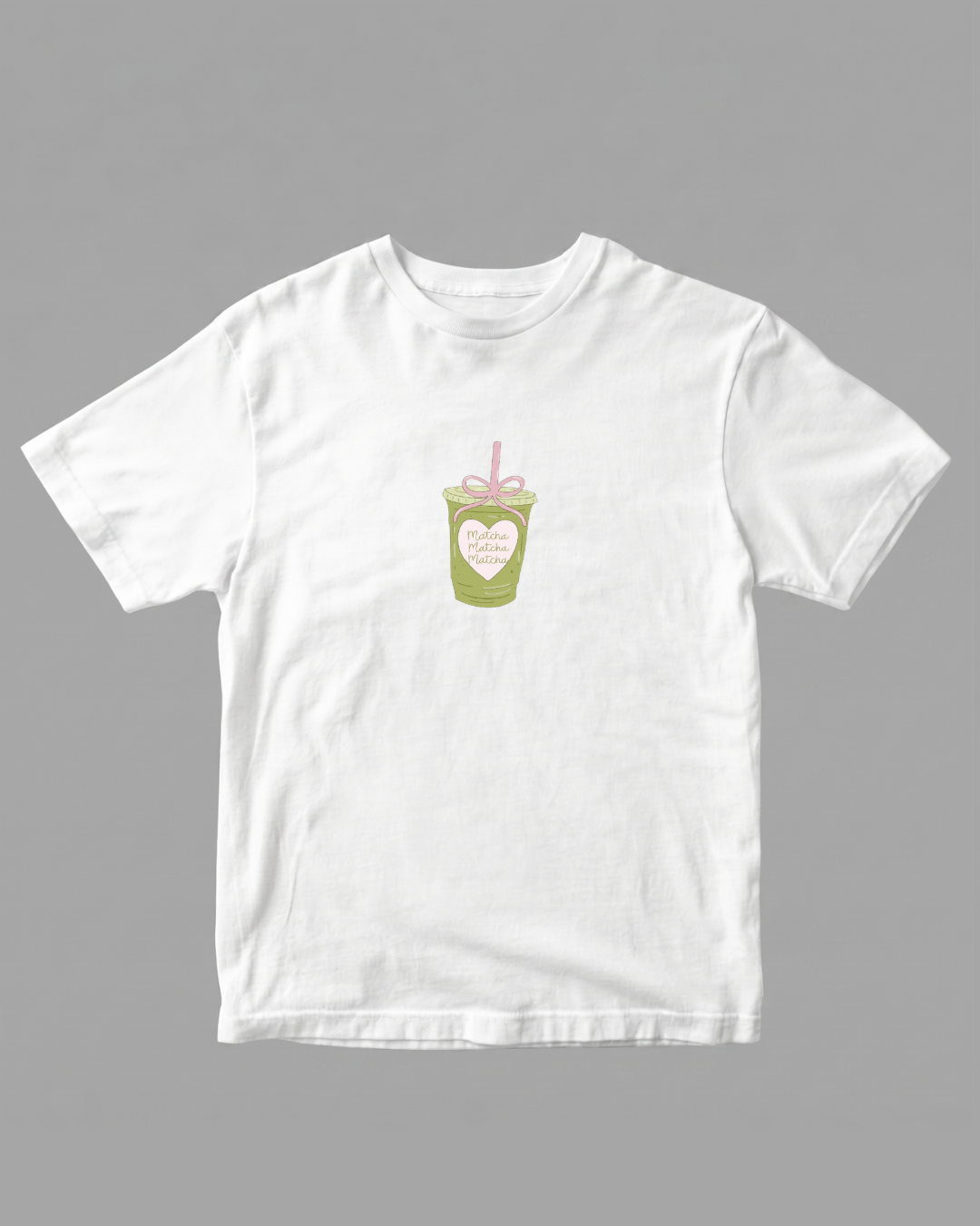 Matcha T-shirt - Close Up | Pinky Promise
