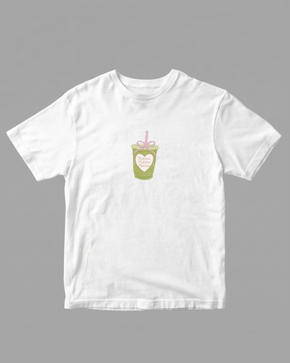 Matcha T-shirt - Close Up | Pinky Promise