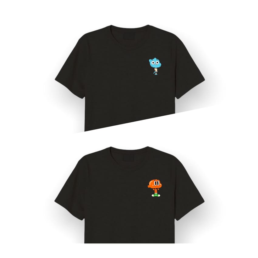 matching gumball and darwin t-shirts | Pinky Promise