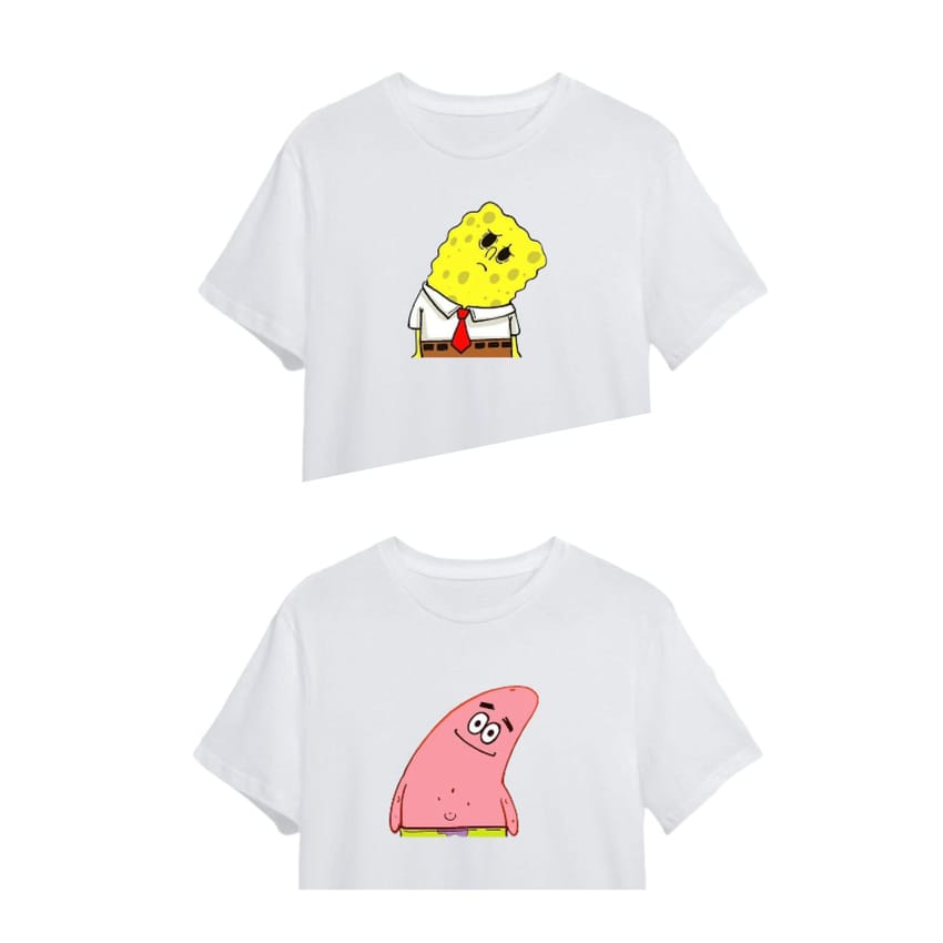Buy matching spongebob t-shirts at Pinky Promise