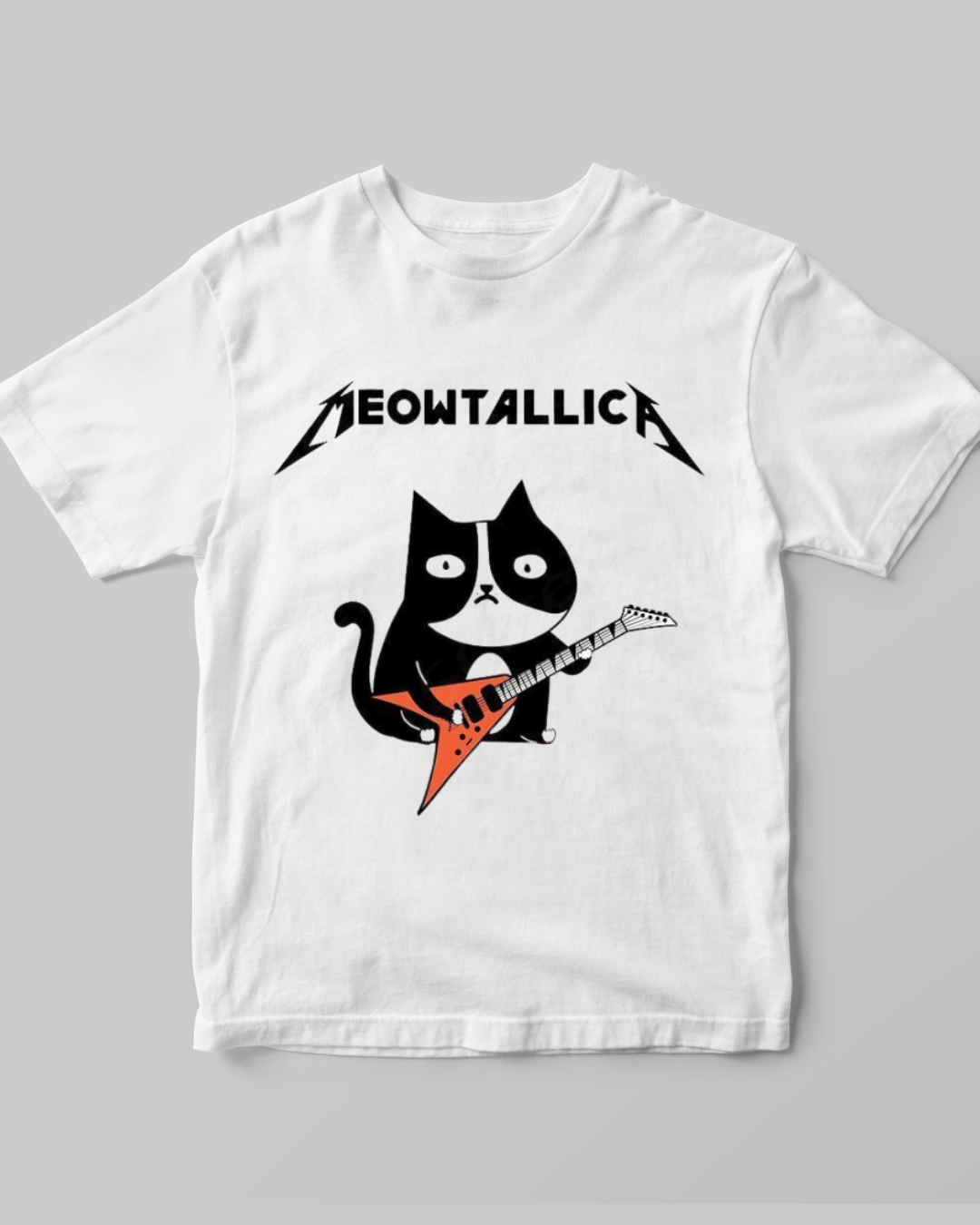 Buy Meowtallica t-shirt Kids Sizes at Pinky Promise