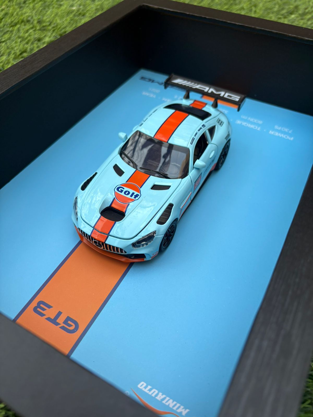 Mercedes - AMG GT3 – 3D Framed Diecast Wall Art (32cm x 23cm) - Photo 4 | Pinky Promise