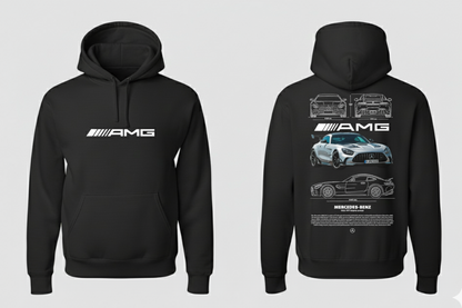 Mercedes AMG Hoodie - Close Up | Pinky Promise