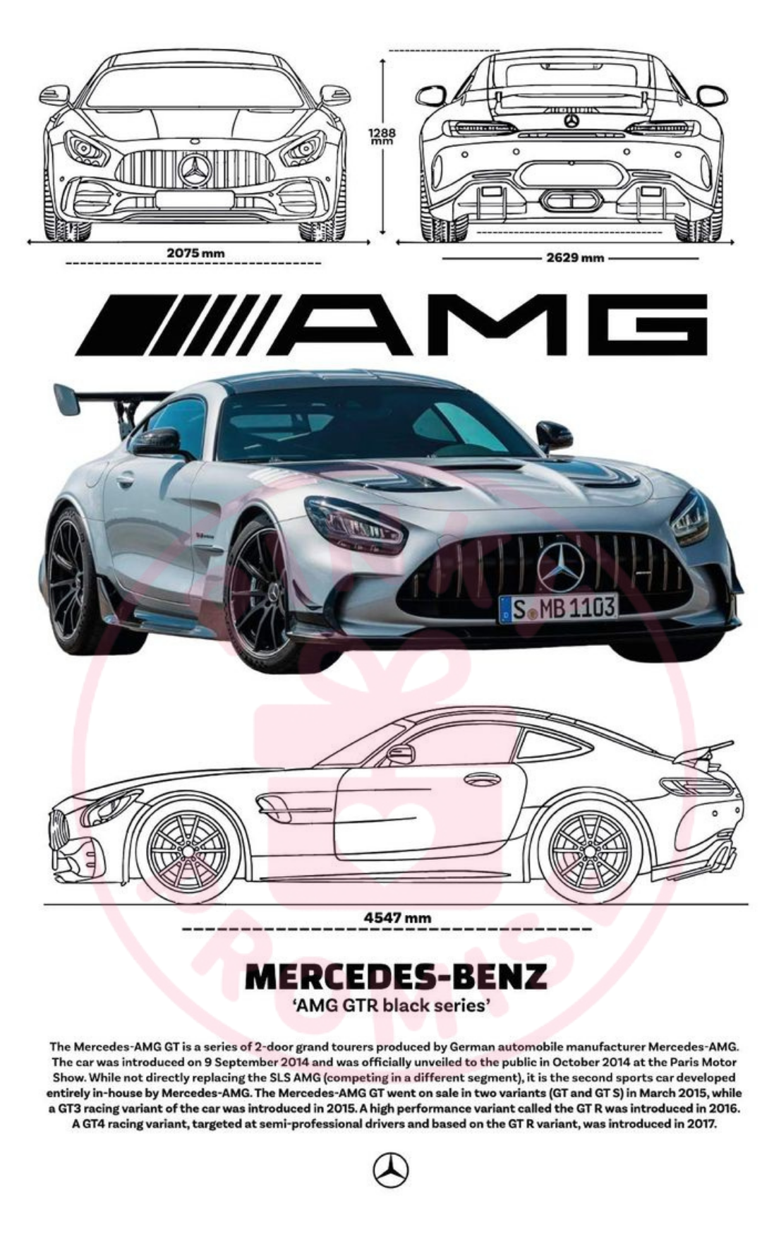 Mercedes AMG Hoodie - Photo 4 | Pinky Promise