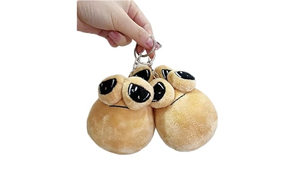 Mini pou keychain - Close Up | Pinky Promise