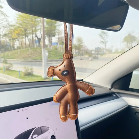 Buy Mr bean Teddy Bear Car Mirror Pendant at Pinky Promise