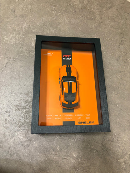 Mustang Shelby GT500 3D Shadow Box Wall Art (Orange) – 32cm x 23cm - Photo 11 | Pinky Promise