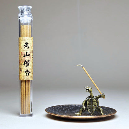 Ninja Turtle Brass Incense Holder / Bakhur Holder  & Ash Catcher Tray | Pinky Promise