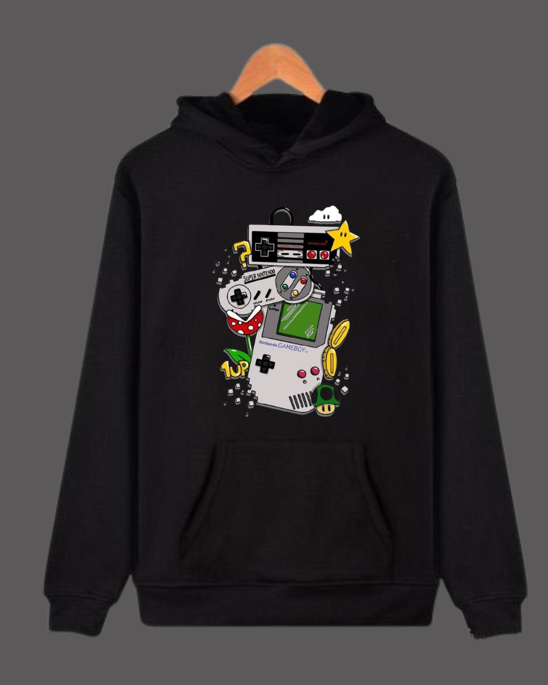 Nintendo Hoodie Kids Sizes | Pinky Promise