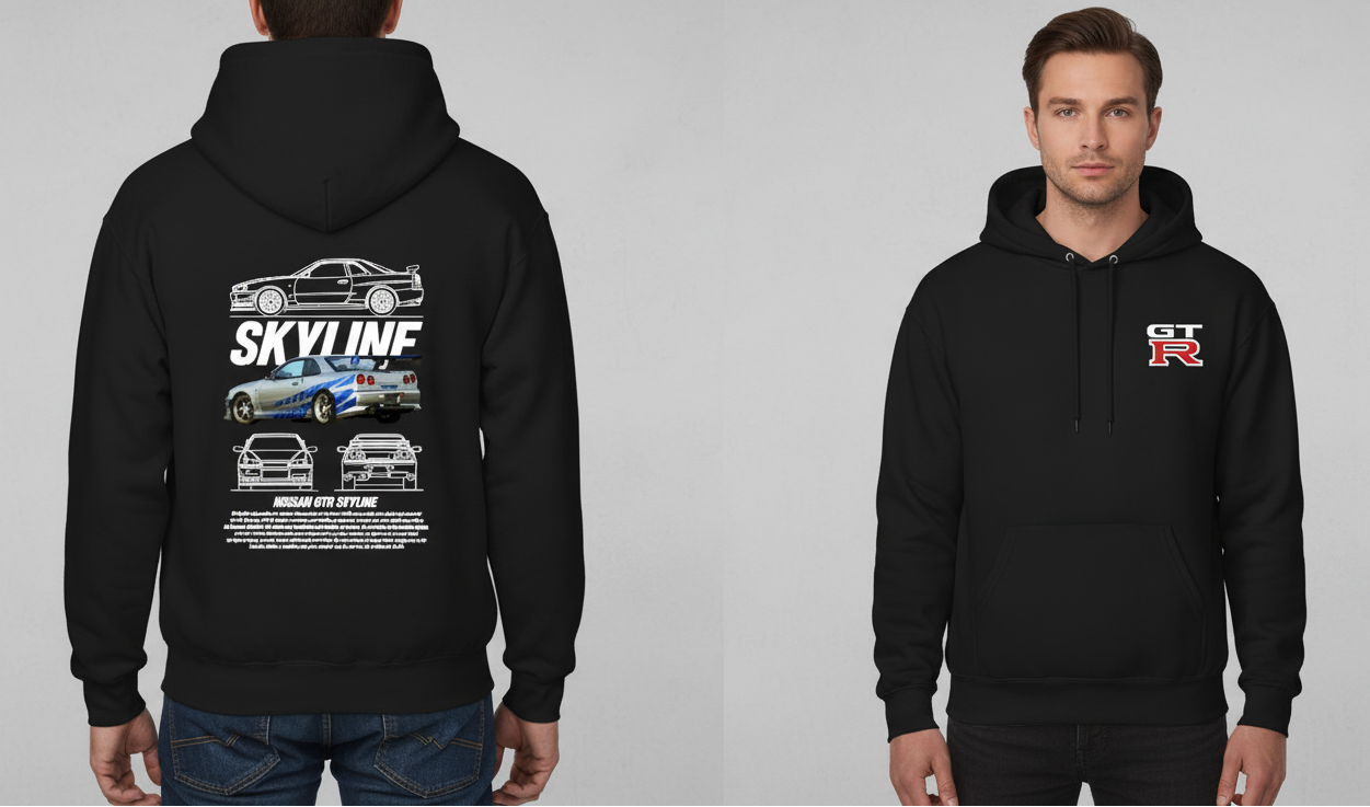 Buy Nissan GTR skyline Hoodie at Pinky Promise