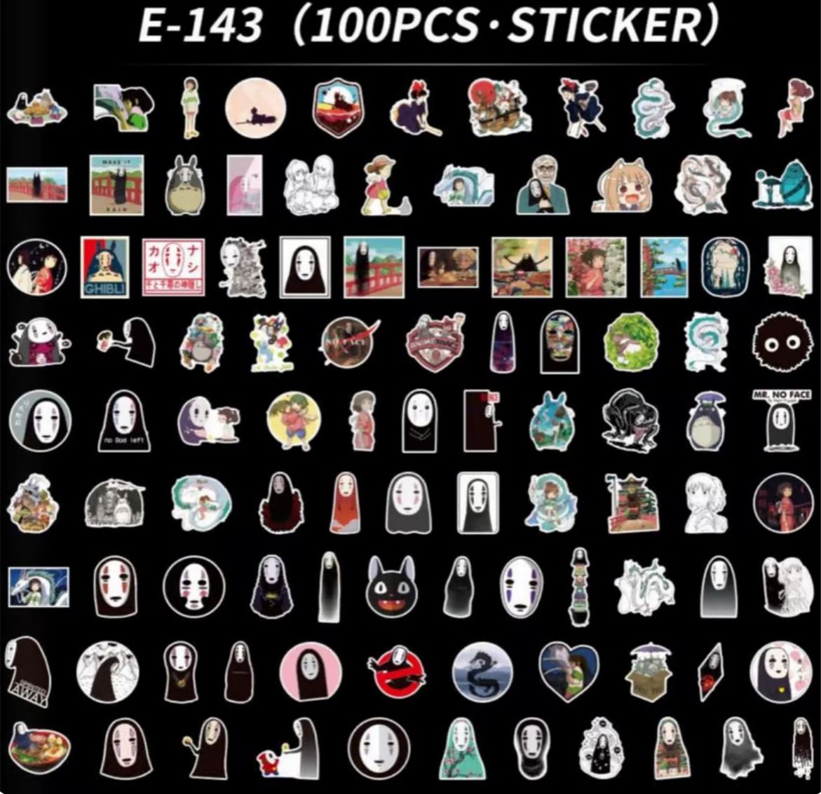 Buy No face stickers at Pinky Promise