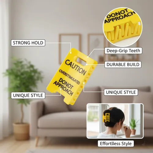 Over-simulated Funny hair clip - Photo 4 | Pinky Promise