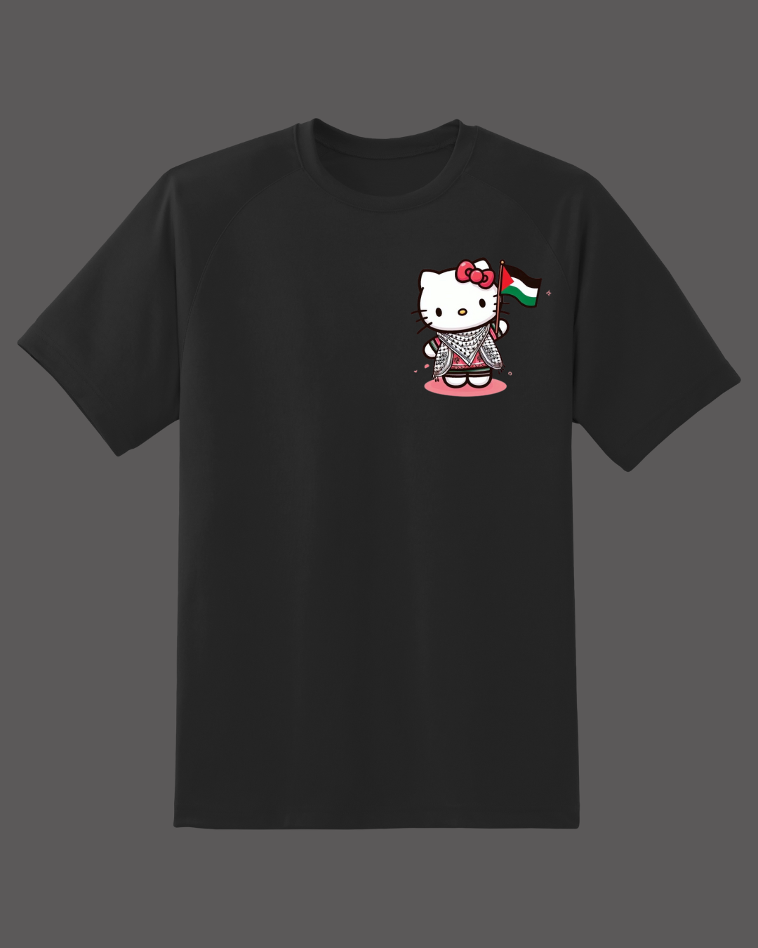 Palestinian Hello kitty T-shirt | Pinky Promise