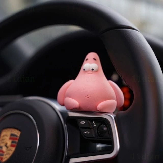 Patrick star car / disk decoration | Pinky Promise