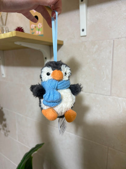 Penguin plush keychain - 10 cm - Close Up | Pinky Promise