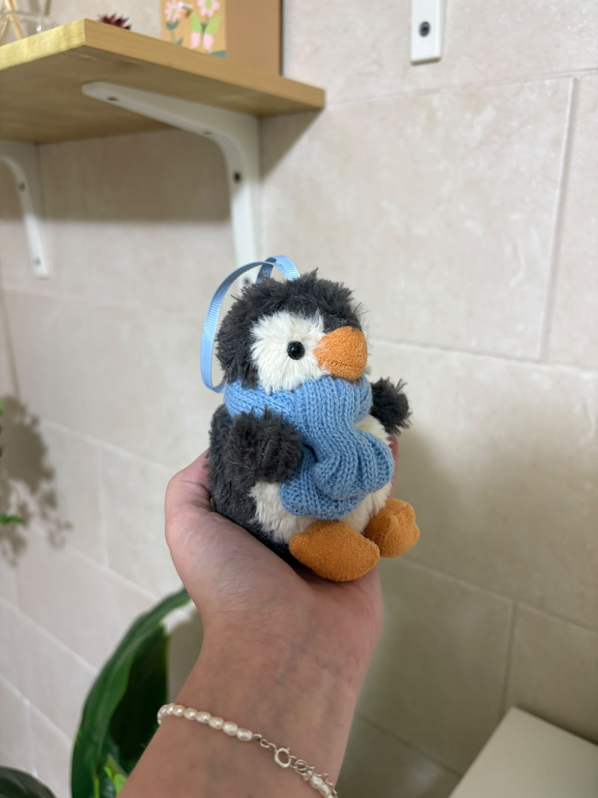 Penguin plush keychain - 10 cm - Photo 7 | Pinky Promise