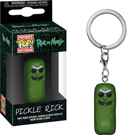 Buy Pickle rick keychain at Pinky Promise