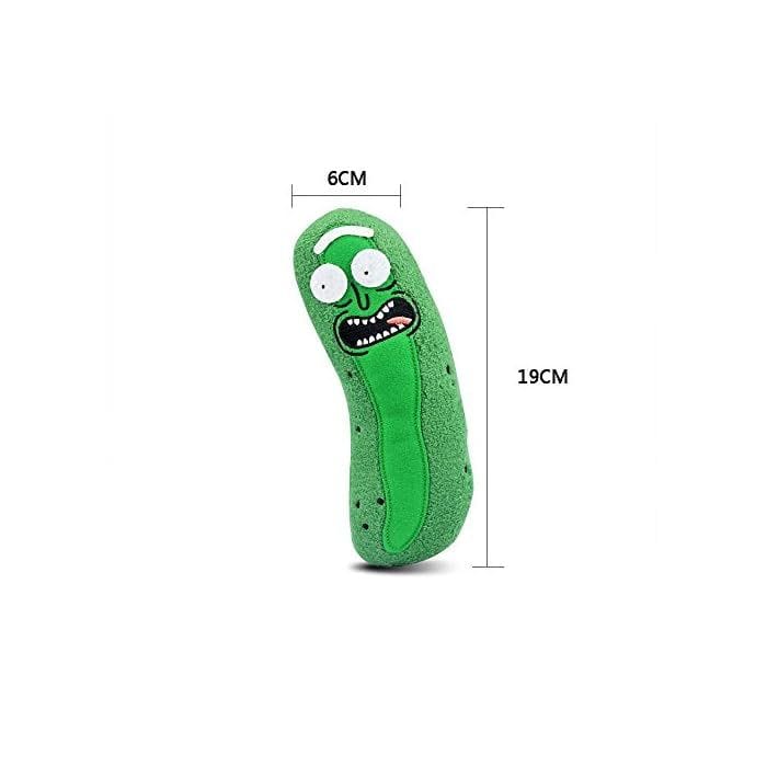 Pickle Rick Plush Toy - Close Up | Pinky Promise