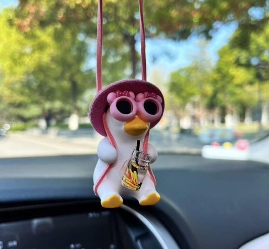 Buy pink duck car ornament at Pinky Promise