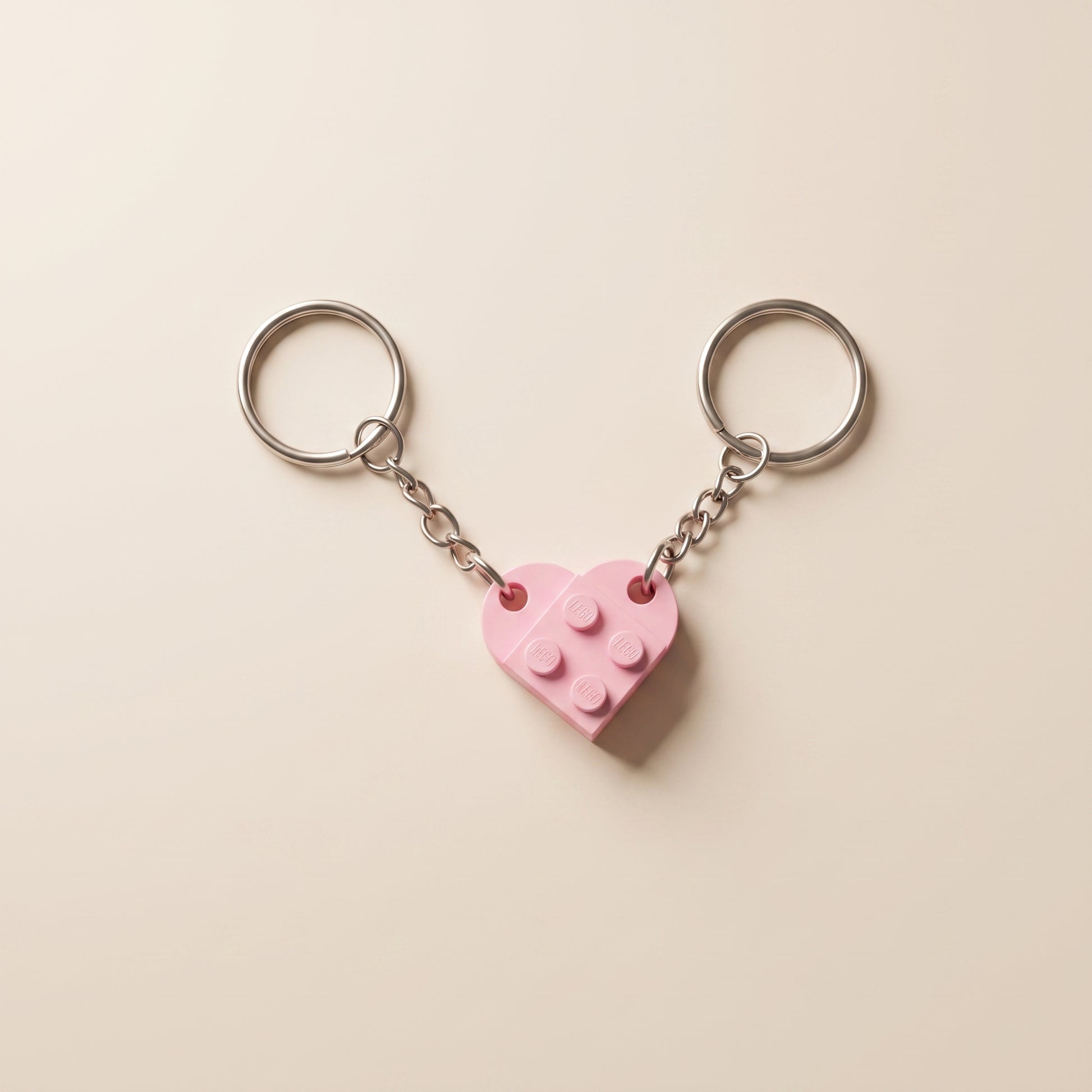 Buy Pink heart keychain at Pinky Promise