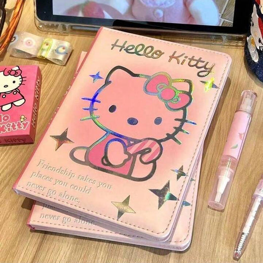 Buy Pink Holographic Hello Kitty Notebook at Pinky Promise