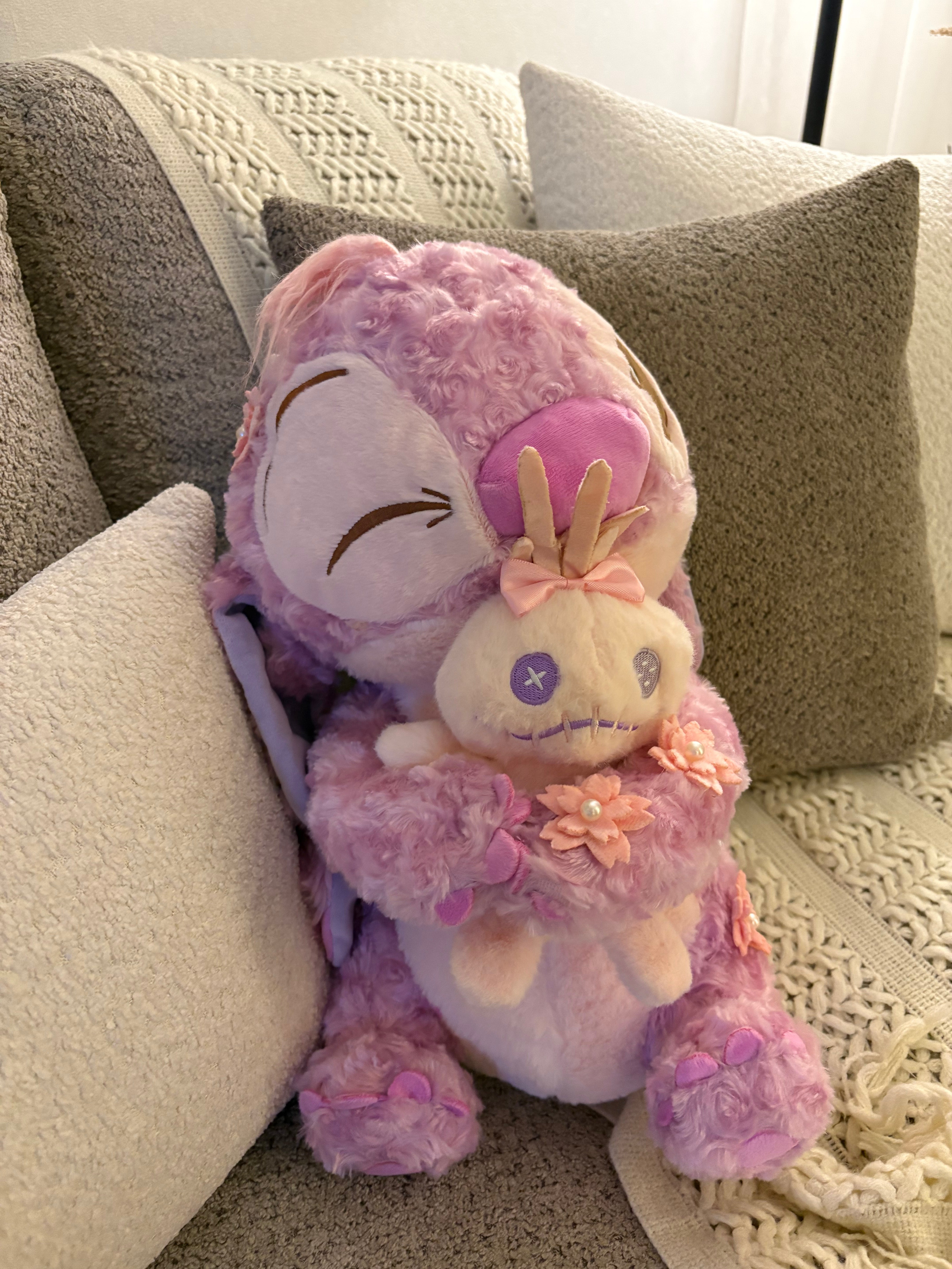 pink stitch ( angel ) plush toy - 40 cm - Photo 8 | Pinky Promise