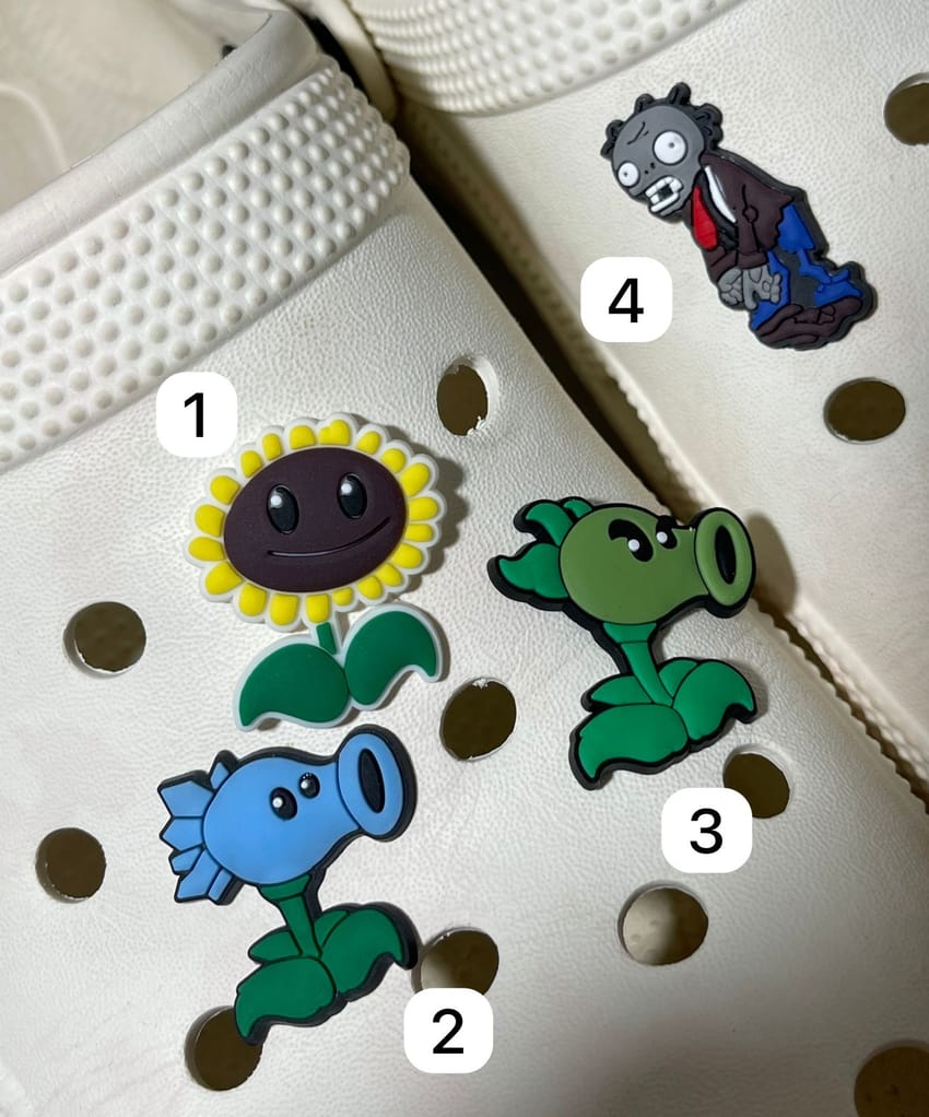 Buy Plants vs Zombies charms at Pinky Promise
