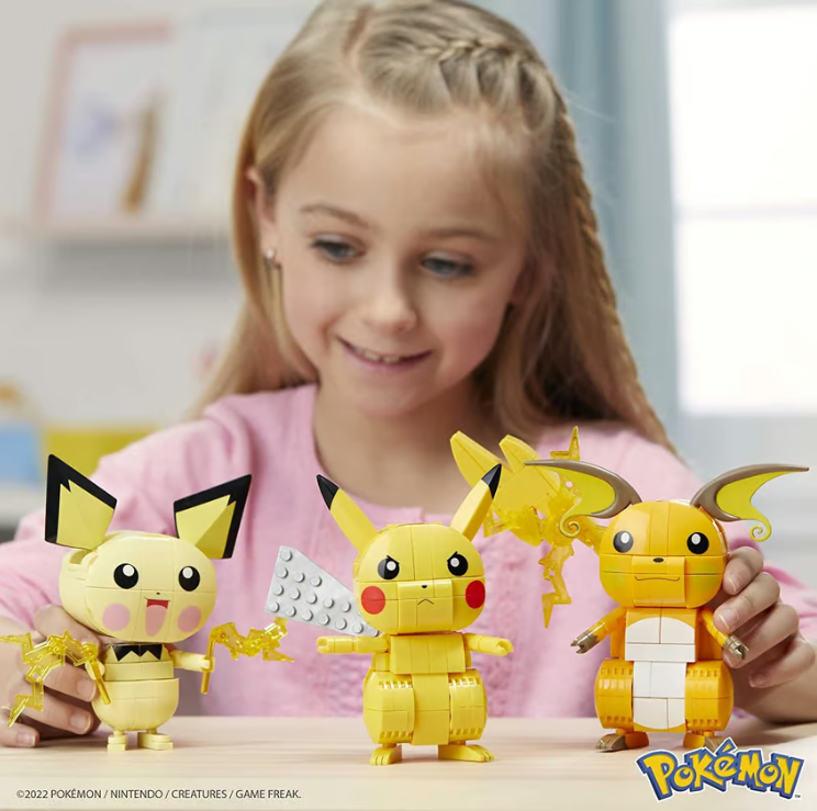 Pokémon build and show evolution trio - Photo 4 | Pinky Promise