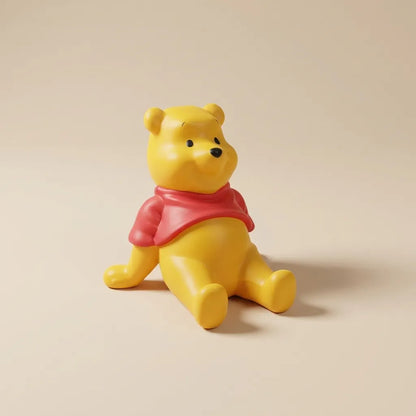 Cute Honey Bear Desktop Phone Stand & Decorative Figurine
