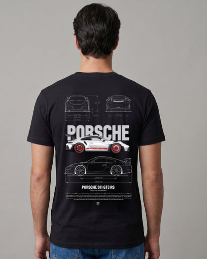 Buy Porsche T-shirt - Front and back at Pinky Promise