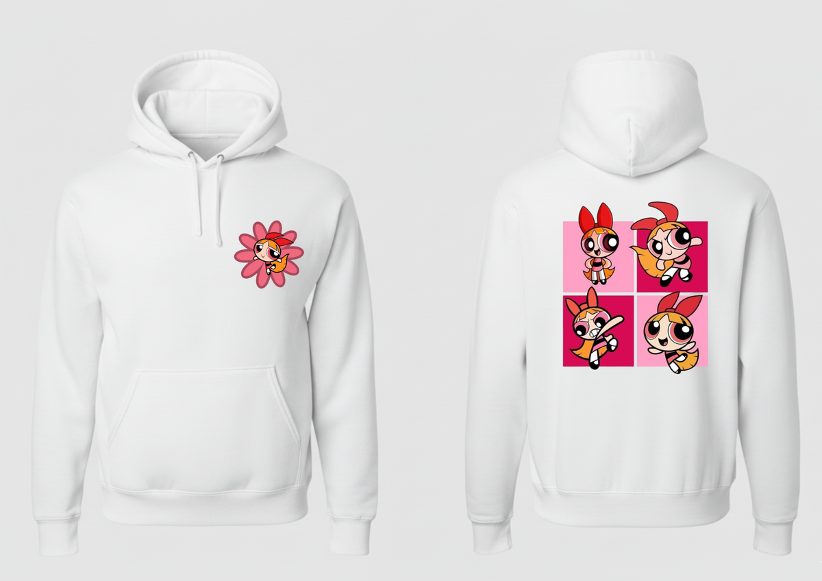 powerpuff gilds Hoodie - Kids Sizes - Photo 6 | Pinky Promise